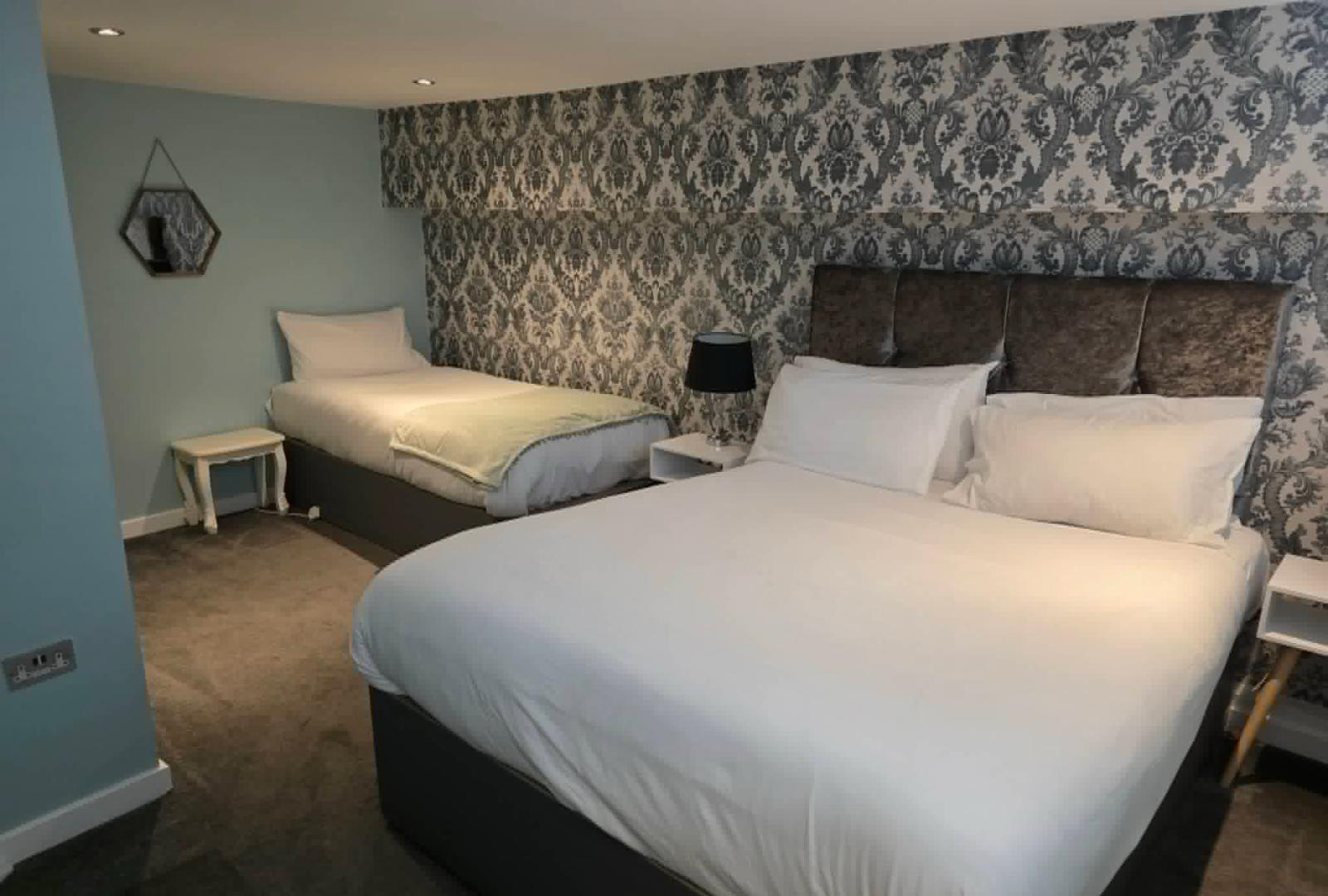 Fresh and clean bedroom